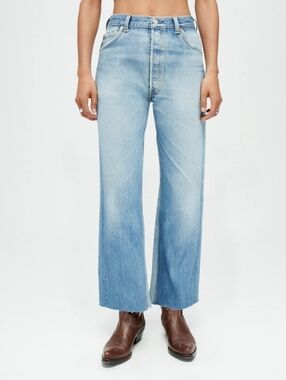 REDONE Levi’s High Rise Wide Leg Jean 26×27